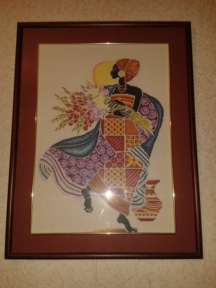 Работа «Триптих "Африканки"»