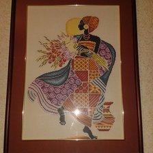 Работа «Триптих "Африканки"»