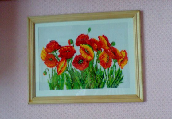 Работа «Маки»