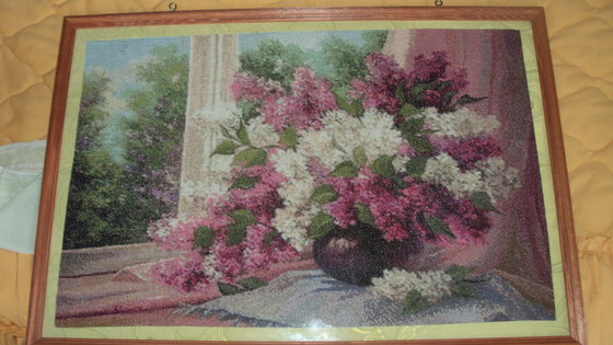 Работа «Сирень»