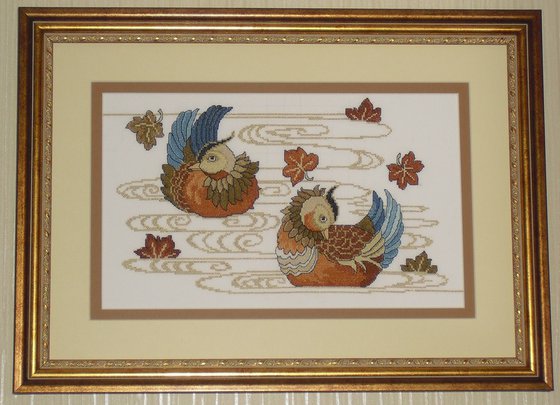 Работа «Утки-мандаринки»