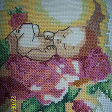 Работа «цветочный ребенок»