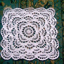 Работа «квадратная салфетка»