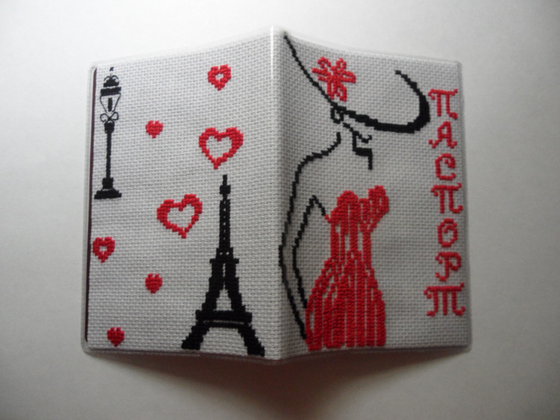 Работа «Обложка для паспорта»