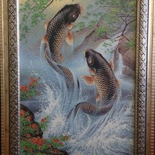 Работа «Карпы-прыгуны»