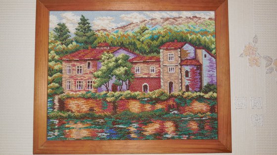 Работа «Домик у озера»