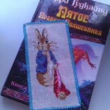 Работа «Закладка "Кролик с букетом"»