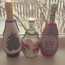 Работа «Новогодние  фартуки»