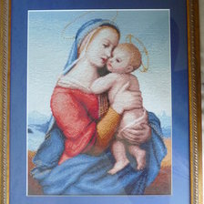 Работа «Мадонна с младенцем.»
