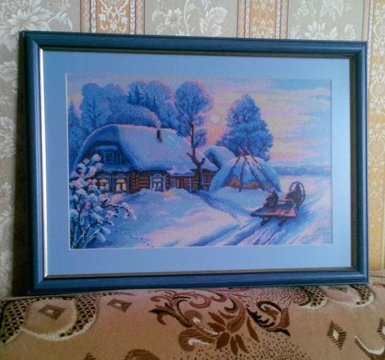 Работа «Мороз и солнце.»