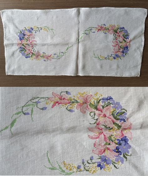 Работа «Дорожка с лилиями»