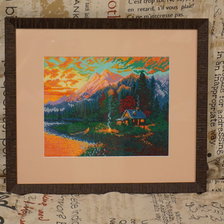 Работа «Домикв горах»