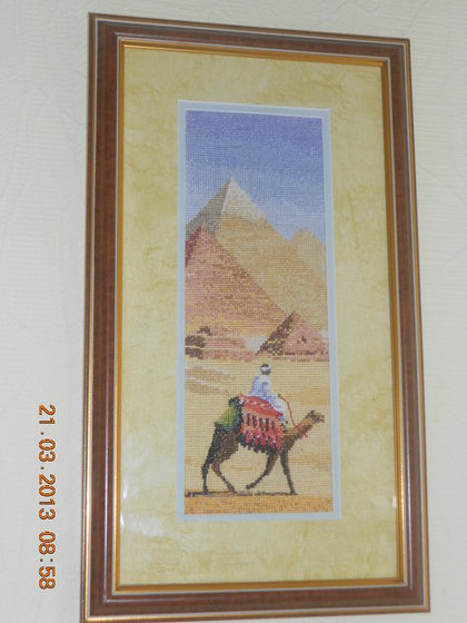 Работа «Пирамиды. Cross Stitch»