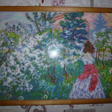 Работа «Весенний сад»