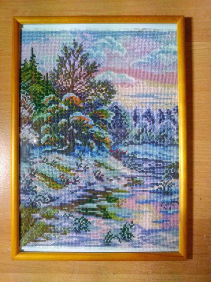 Работа «Приход весны»