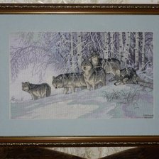 Работа «Волки»