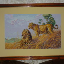 Работа «Львы»