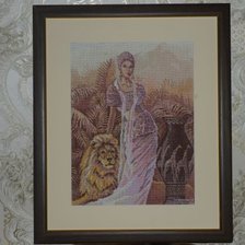 Работа «Женщина с львом»