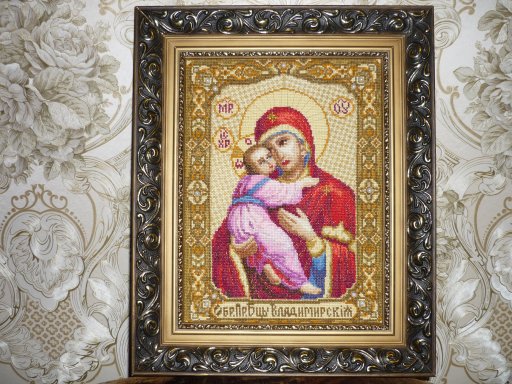 Работа «Богородица Владимирская»