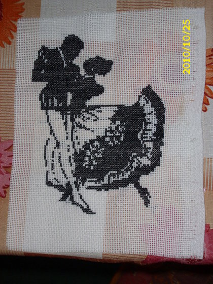 Работа «танец монохром»