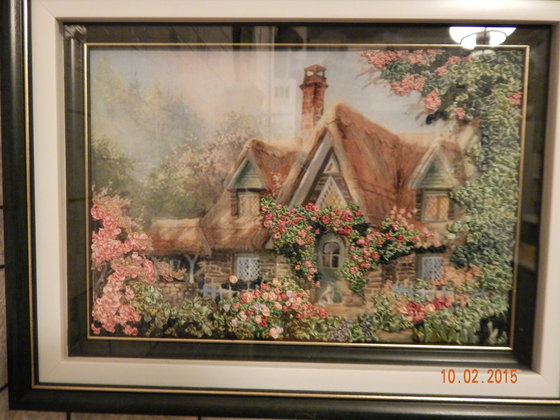 Работа «Моя первая работа лентами»