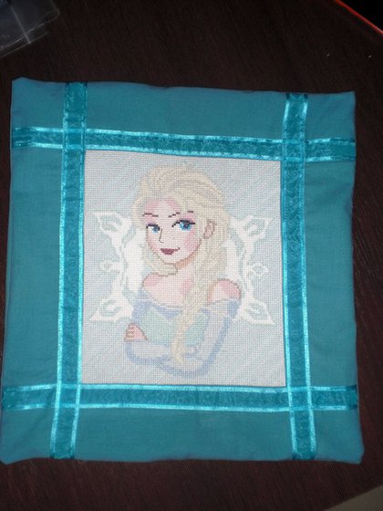 Работа «La reine des neiges»