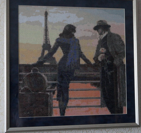 Работа «Аромат вечернего Парижа...»