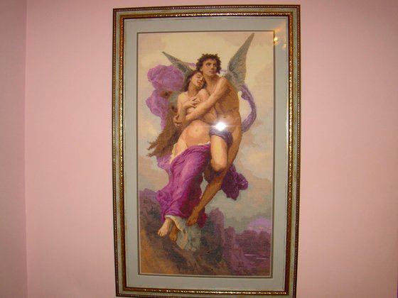 Работа «Амур и Психея»