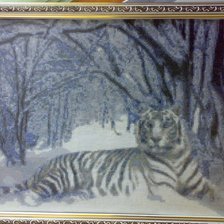 Работа «Тигра белый»