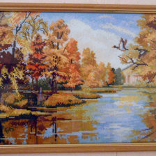 Работа «Осенний пейзаж»