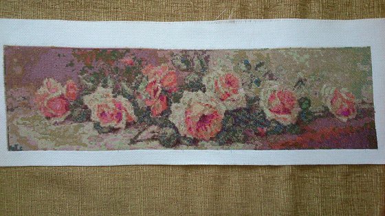 Работа «винтаж розы»