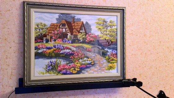 Работа «Дом у реки»