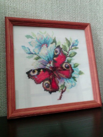 Работа «Павлиний глаз»