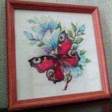 Работа «Павлиний глаз»