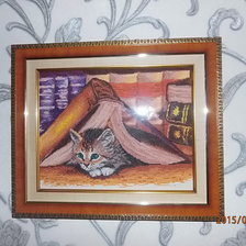 Работа «Спрятался»