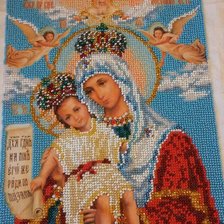 Работа «Богородица Милующая»