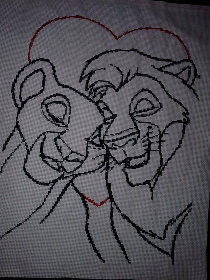 Работа «пара львов»