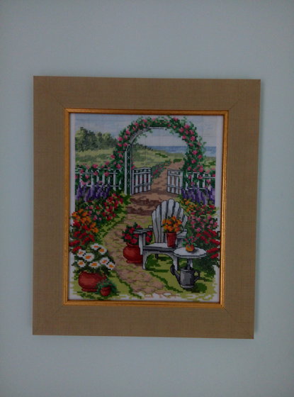 Работа «Цветущий садик»