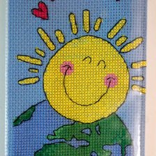 Работа «Обложка на паспорт "Люблю жизнь!" (оборот)»