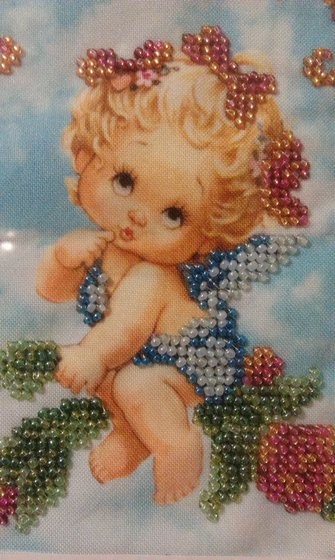 Работа «Ангелочек для моей внучки»