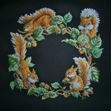 Работа «Подушка "Білочки"»