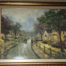 Работа «После дождя»