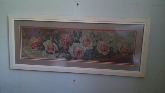 Работа «розы винтаж»