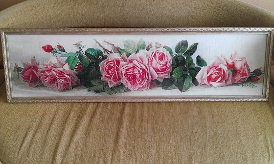 Работа «французские розы»