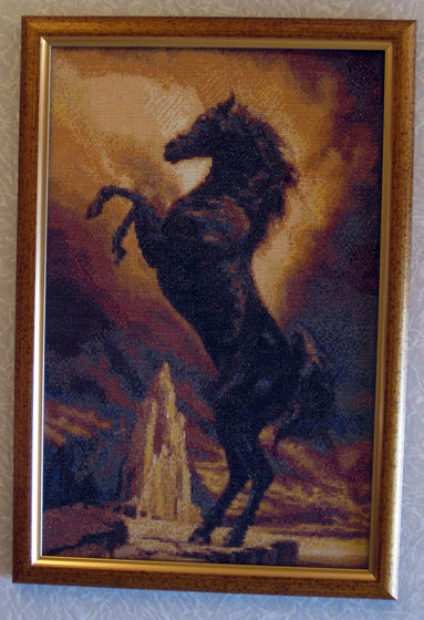Работа «Чёрный жеребец - Black Stallion»