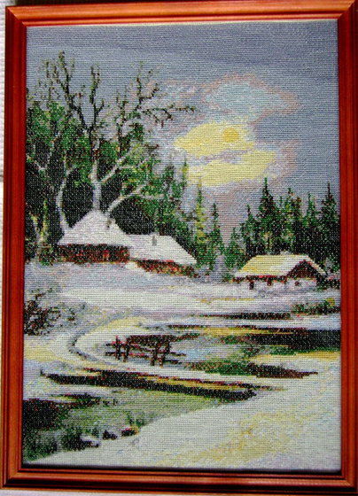 Работа «Зима»