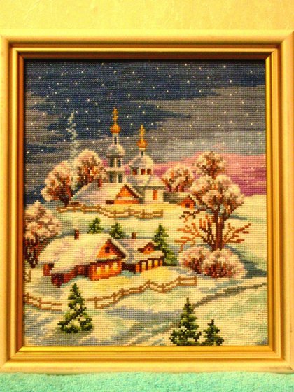 Работа «Зимняя ночь»