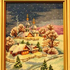 Работа «Зимняя ночь»