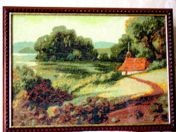 Работа «Домик у озера»