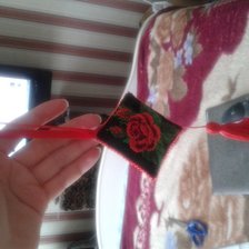 Работа «Подвеска "роза"»